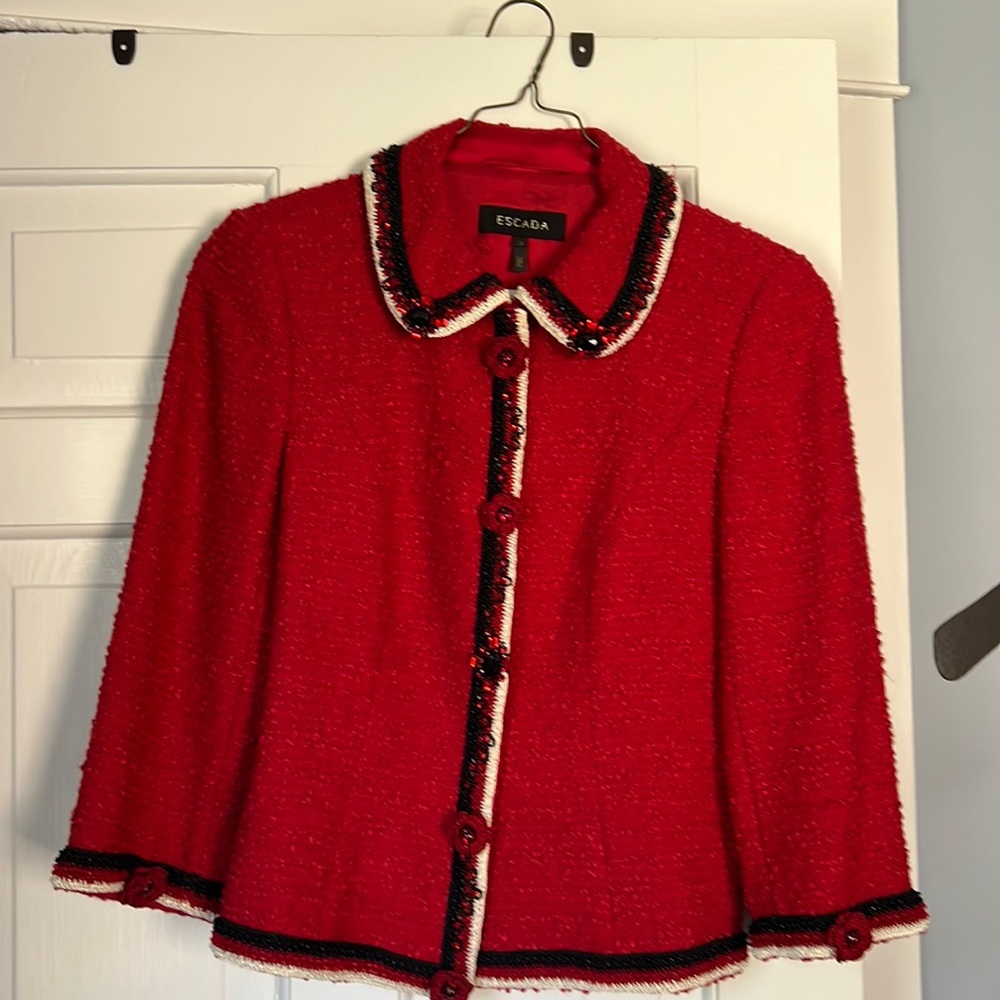 Classic couture Escada jacket